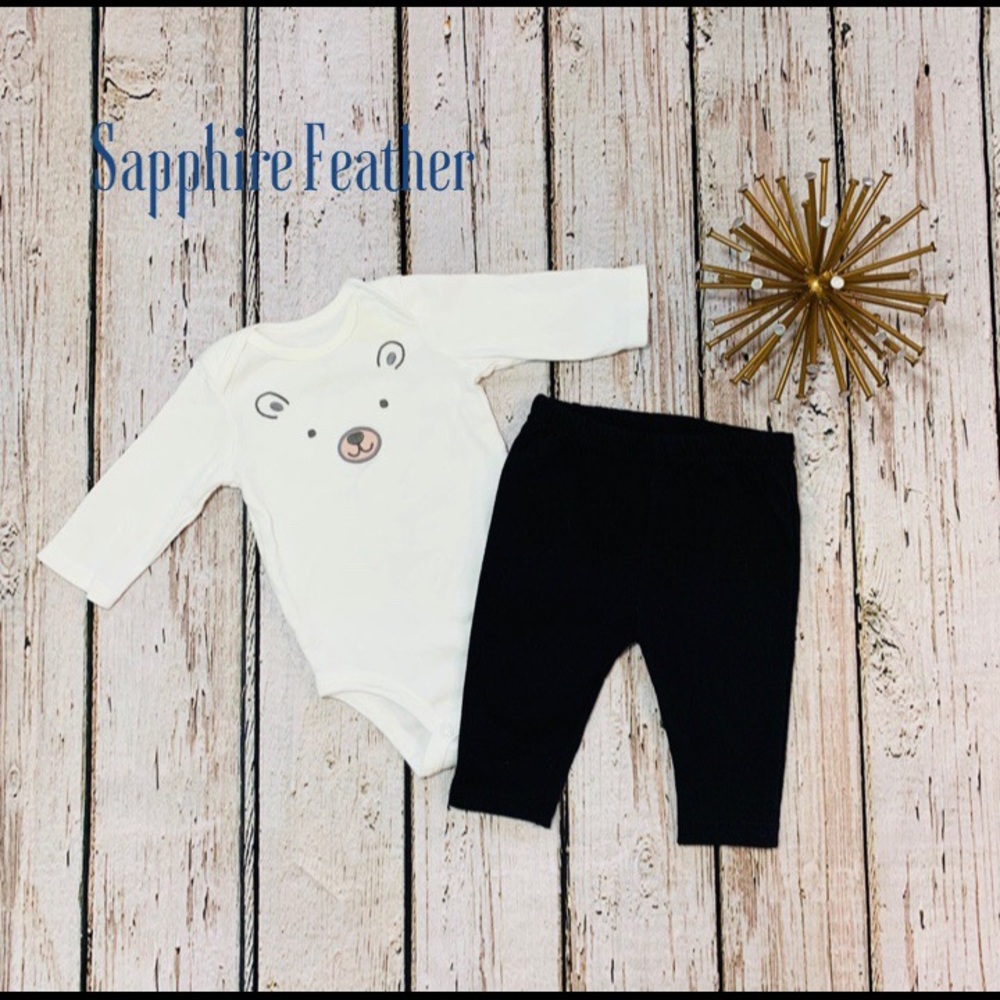 🆕Carter’s | Long Sleeve Onesie & Pants Set
